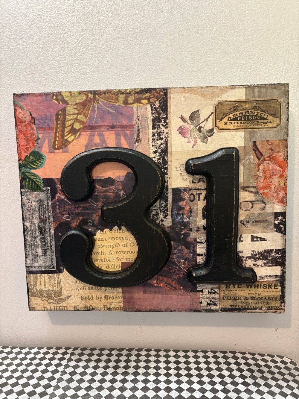 Halloween “31” Sign